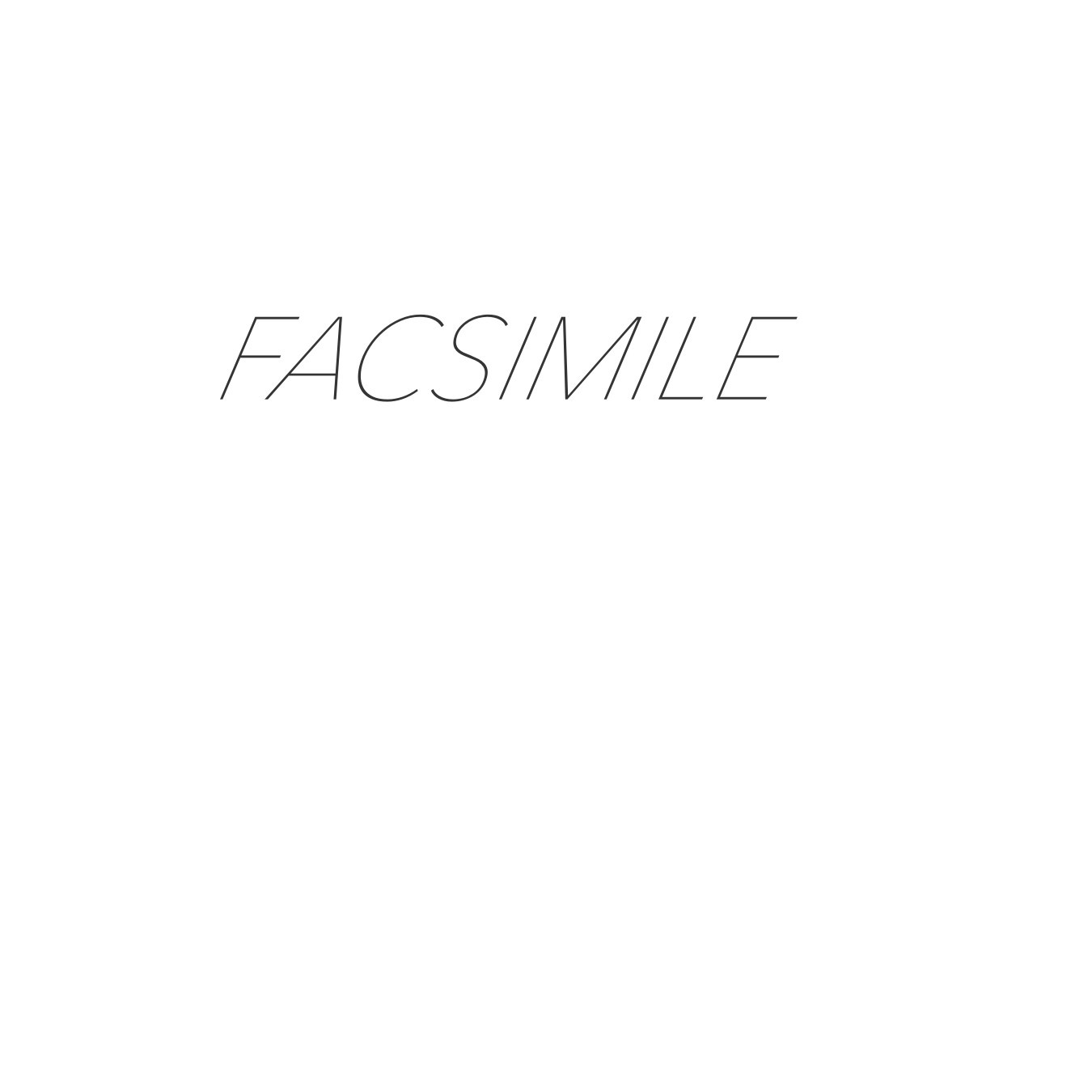 Facsimile placeholder